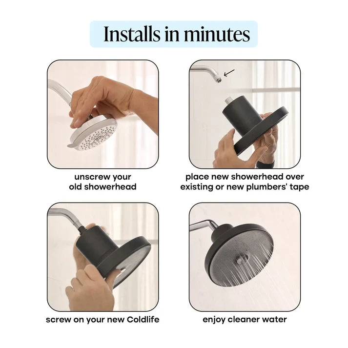 The Solace Filtered Showerhead