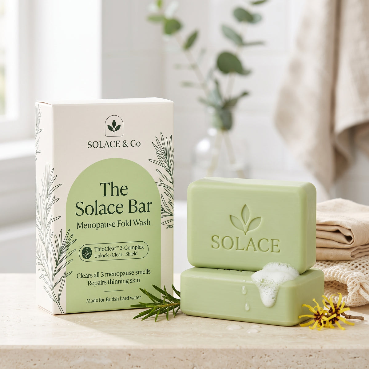 ThioClear™ 3-Complex - Solace Menopause Fold Wash Soap
